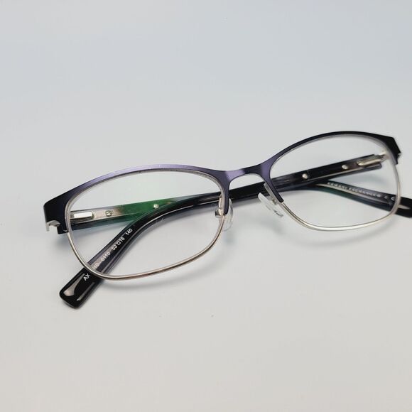 Armani Exchange 53-16 140  AX1010 6110 eyeglasses Tortoise grey black lavender - Picture 12 of 13